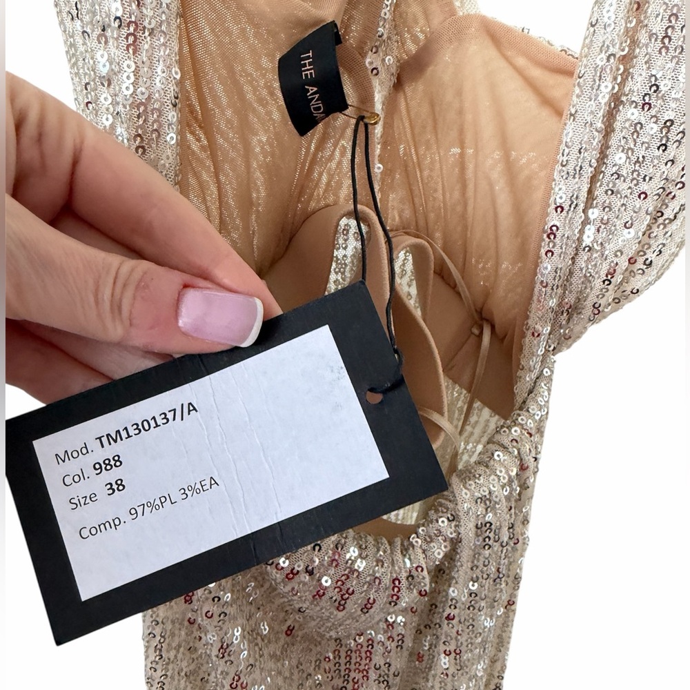 The andamane sequin maxi dress - Picture 3 of 5